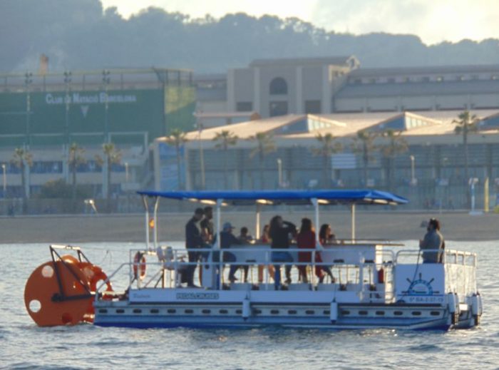 barceloneta pedal boat