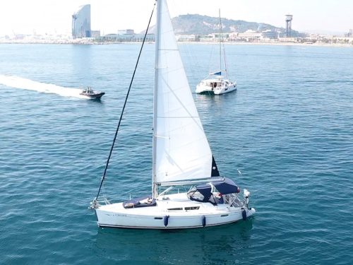 barcelona sailboats