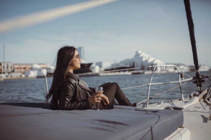 boat trip for 12 people barcelona