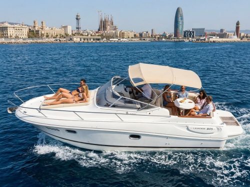 alquiler lancha motora barcelona